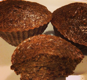 Csokis mogyorós muffin