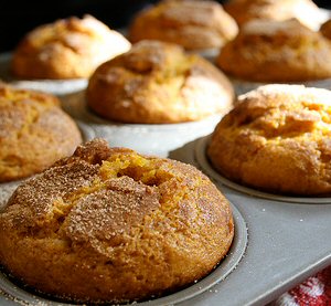 Halloween sütőtökös muffin recept
