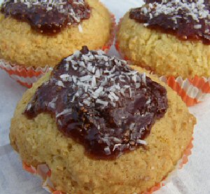 Kókuszos muffin