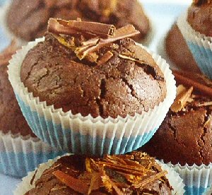 Körtés-csokis muffin recept