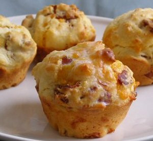 Sajtos-krumplis muffin
