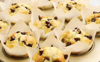 Mennyei csokidarabos muffin