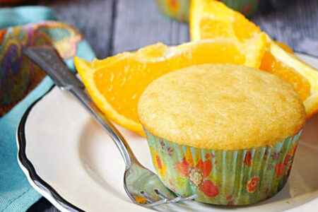 Tojásmentes narancsos muffin recept