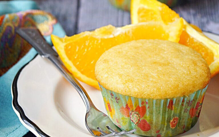 Tojásmentes narancsos muffin recept