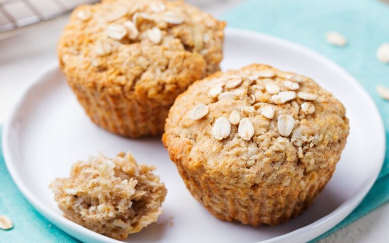 Almás-zabpelyhes muffin recept