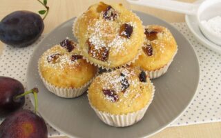 Szilvás muffin recept