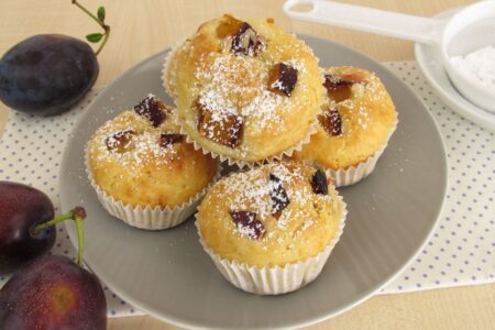 Szilvás muffin recept