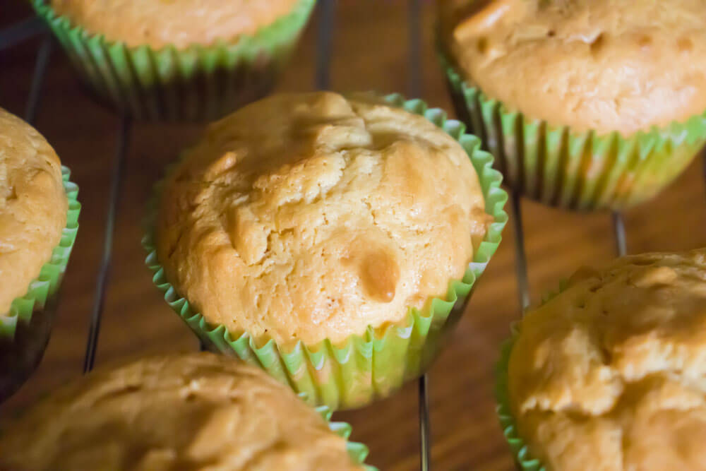Marcipános muffin recept